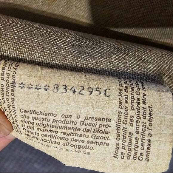 Gucci Beige Monogram Tote with Green and Red Straps - Picture 13 of 15